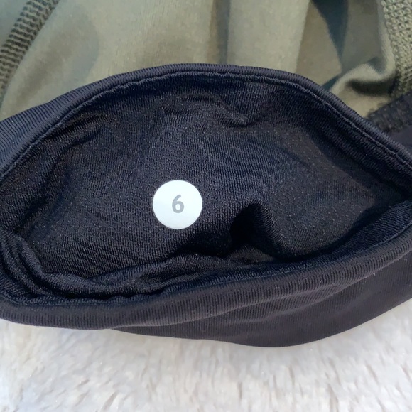 Lululemon Inspire Tight II Full On Luxtreme tights Chevron Shuffle size 6 - Picture 6 of 6